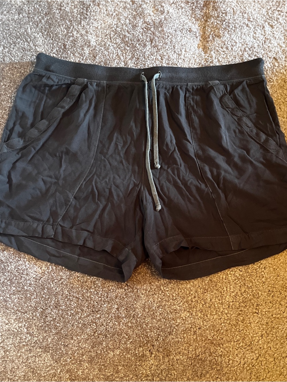 Hard Tail Dark Green Drawstring Pocket Shorts